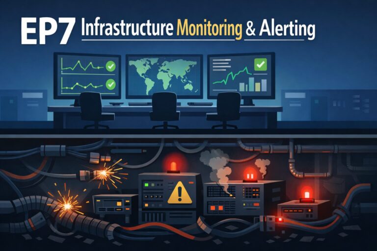 EP7 — Infrastructure Monitoring & Alerting: ระบบที่มีกราฟสวย แต่ไม่มีใครดู